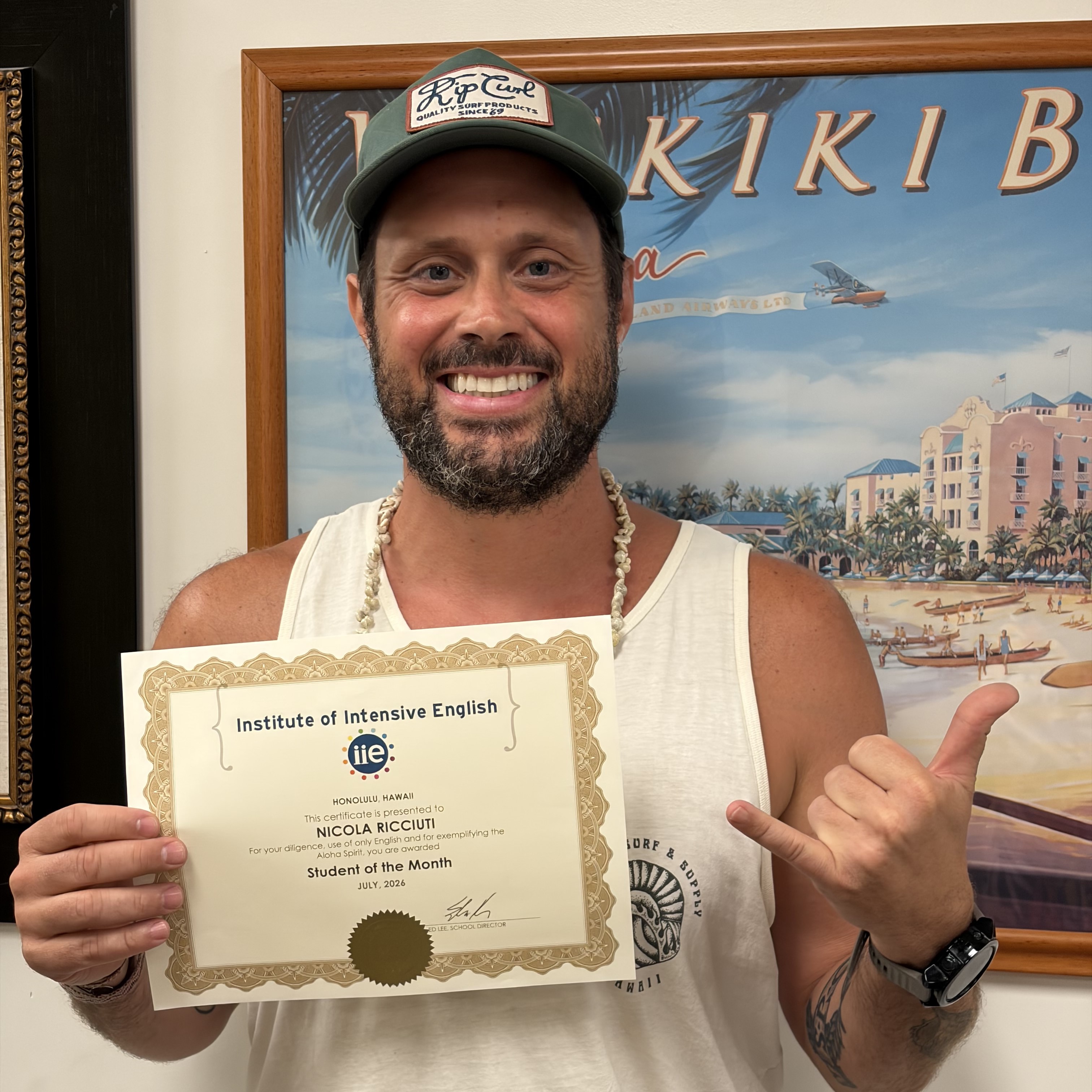 Student of the month July 2026
